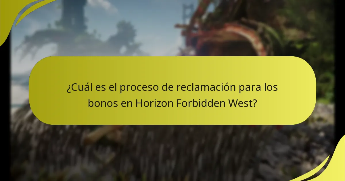 ¿Cuáles son los criterios de elegibilidad para los bonos en Horizon Forbidden West?