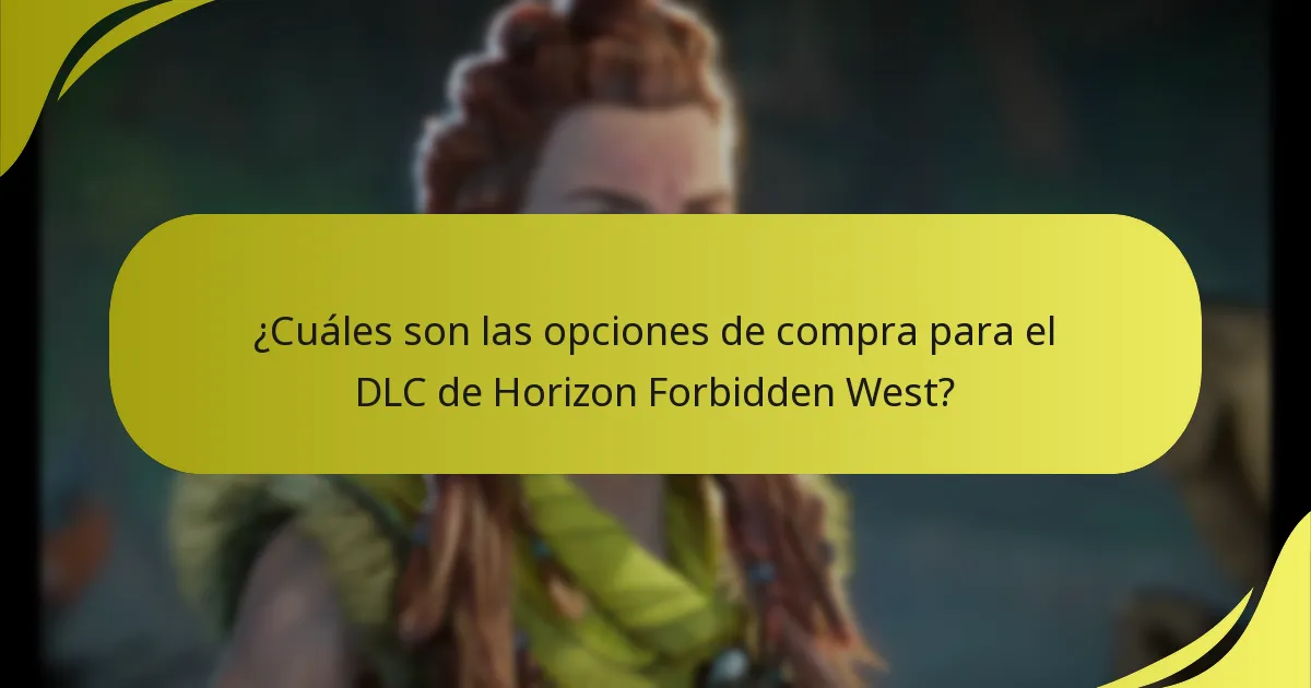 ¿Cómo se compara el DLC de Horizon Forbidden West con otros juegos?