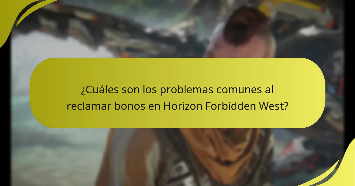 ¿Dónde pueden los jugadores encontrar apoyo para problemas de reclamación de bonos en Horizon Forbidden West?